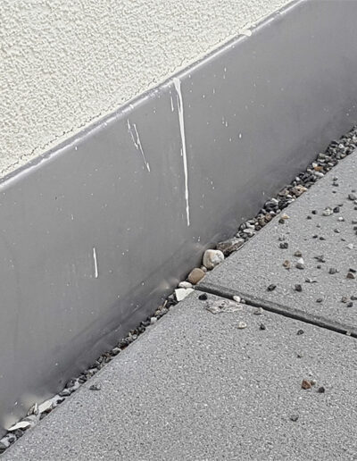 Fugen Terrassen Platten Fassade