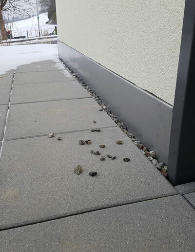 Fugen Terrassen Platten Fassade